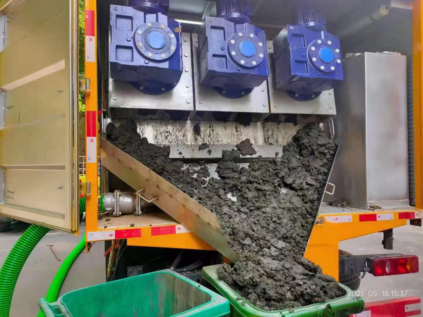 阿拉善左化粪池清掏城市维护站-泥浆净化干湿分离处理